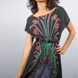 Orion London Peacock Dress XS